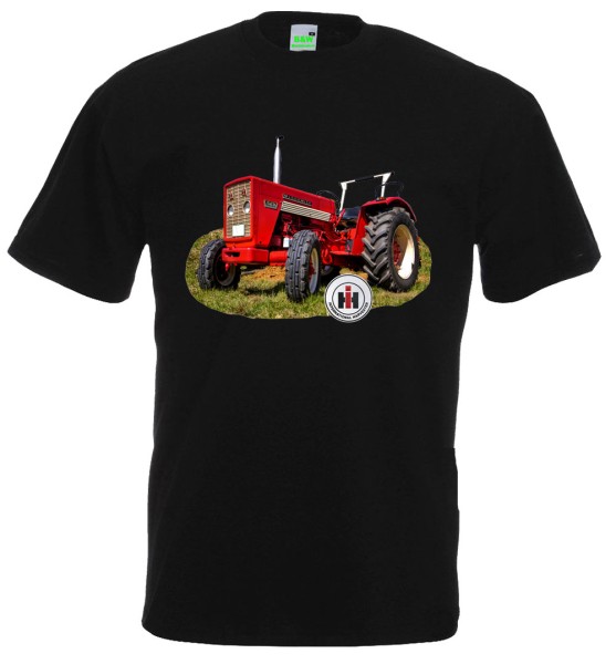 IHC International Harvester T-Shirt - Bildmotiv Brustdruck mittig