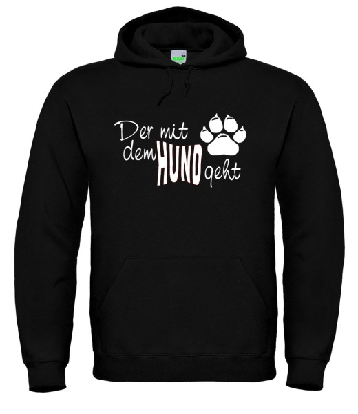 Hoodie Der mit dem Hund geht