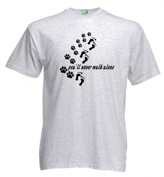 T-Shirt you´ll never walk alone