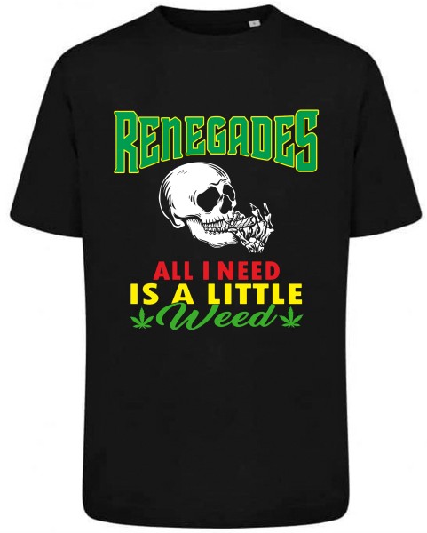 Renegades "All i ned is a little Weed" Oversized T-Shirt
