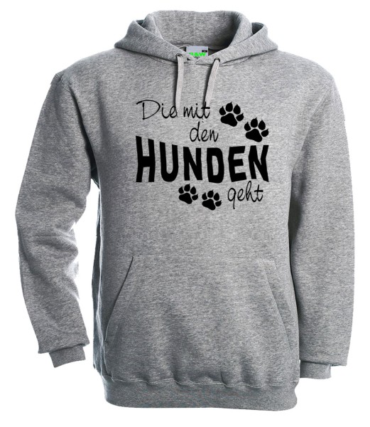 Hoodie Die mit den Hunden geht