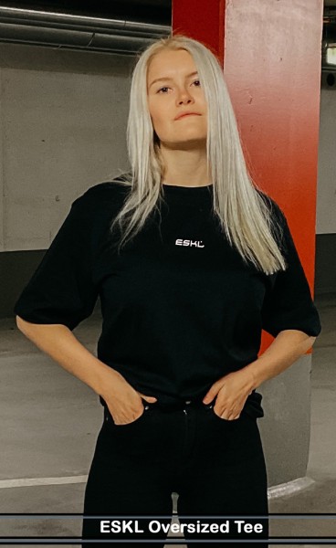 ESKL-Logo, klein, mittig T-Shirt Oversized