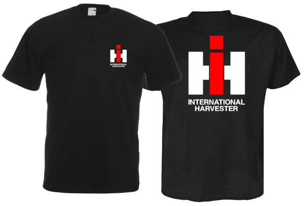 IHC - International Harvester T-Shirt - Brust- und Rückendruck
