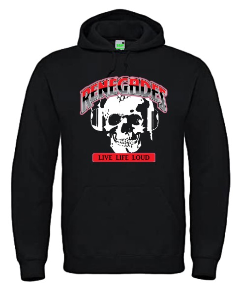 Renegades "Live Life Loud" Hoodie (Kapuzenpullover)