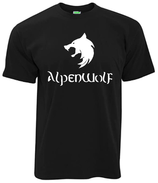 Alpenwolf T-Shirt Brustdruck mittig